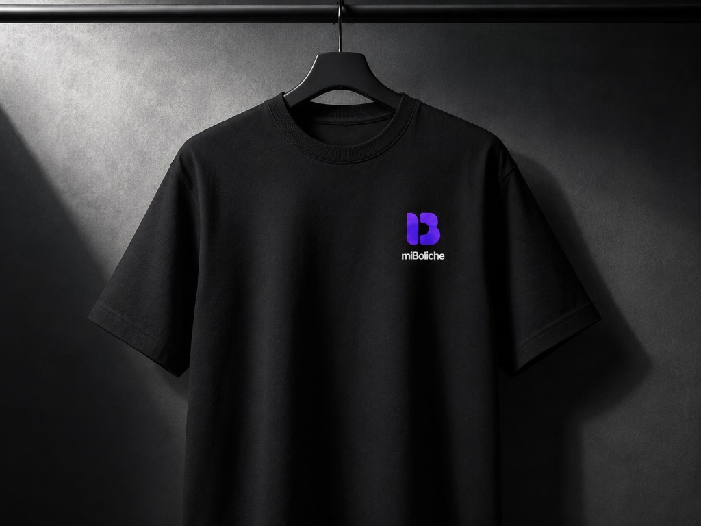 Remera negra miBoliche
